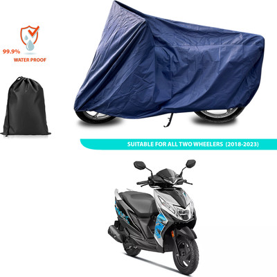 GOSHIV-car and bike accessories Waterproof Two Wheeler Cover for Honda(Dio, Blue)