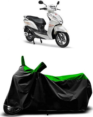 VESMEI Two Wheeler Cover for Ampere(Magnus Pro, Green)