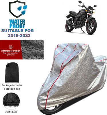 GOSHIV-car and bike accessories Waterproof Two Wheeler Cover for Hero(Xtreme 160 R, Silver)