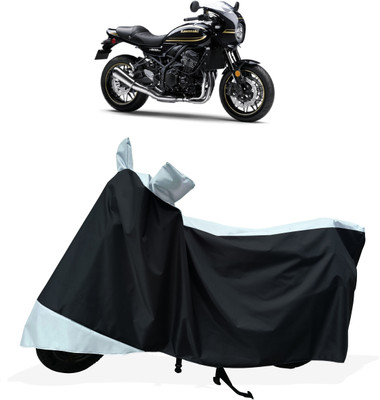 Tricway Two Wheeler Cover for Kawasaki(Z900 RS Cafe Racer, White)