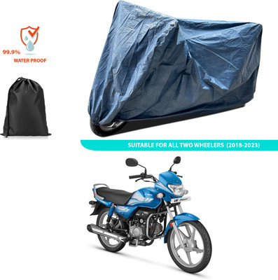 CODOKI Waterproof Two Wheeler Cover for Hero(HF Deluxe, Blue)