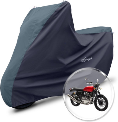 Neodrift Two Wheeler Cover for Royal Enfield(Interceptor 650, Green)