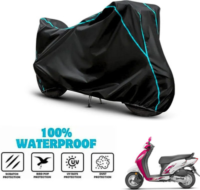 SnehaSales Waterproof Two Wheeler Cover for Honda(Activa i, Black)