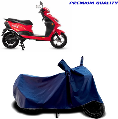 LifoDora Waterproof Two Wheeler Cover for Hero(Electric Atria, Blue)