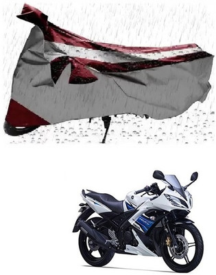 MISSION COLLECTION Waterproof Two Wheeler Cover for Yamaha(YZF R25, Silver)