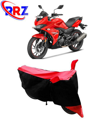 AutoGalaxy Waterproof Two Wheeler Cover for Hero(Xtreme 200S, Black, Red)