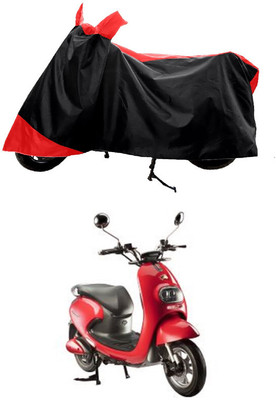 GROFATIK Two Wheeler Cover for Evolet(Polo, Red)