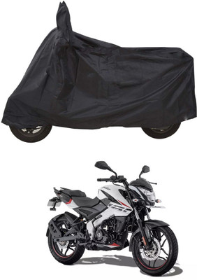 PAGORA Waterproof Two Wheeler Cover for Bajaj(Pulsar NS 160, Black)