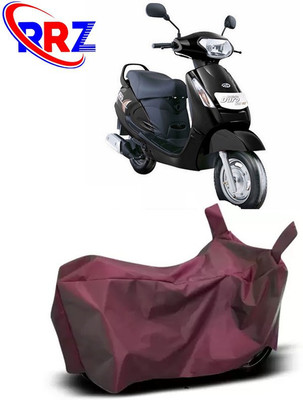 RRZ Waterproof Two Wheeler Cover for Mahindra(Duro DZ, Maroon)
