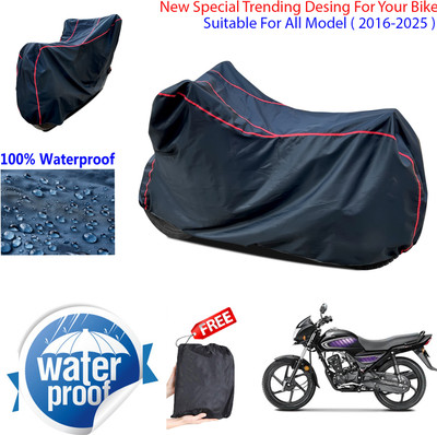 AUTOCAD Waterproof Two Wheeler Cover for Honda(Dream Neo, Black)