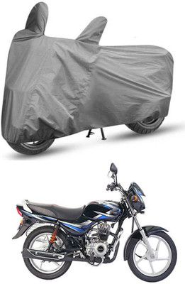 MMSSTAR Waterproof Two Wheeler Cover for Bajaj(CT100, Grey)