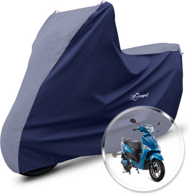 Neodrift Two Wheeler Cover for Hero(Electric Optima, Grey, Blue)