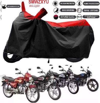 smwzxyu Waterproof Two Wheeler Cover for Hero(Black)