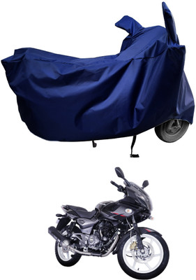 Amexride Two Wheeler Cover for Bajaj(Pulsar 220 DTS-i, Blue)
