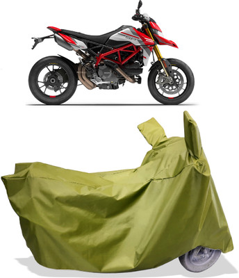 Amexride Two Wheeler Cover for Ducati(Hypermotard, Maroon)