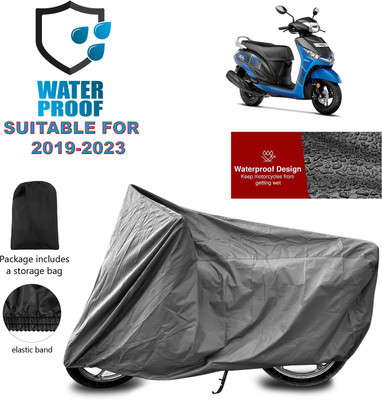 PAGORA Waterproof Two Wheeler Cover for Yamaha(Alpha, Grey)