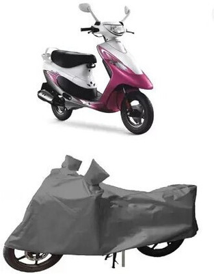 JVBRANGI Two Wheeler Cover for TVS(Jupiter, Grey)