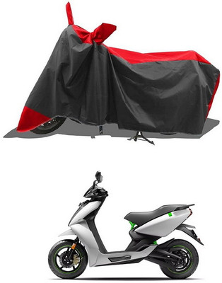 PAGORA Waterproof Two Wheeler Cover for Ather(Red, Black)