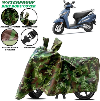 SRP PRODUCT Waterproof Two Wheeler Cover for Honda(Activa 125, Green)