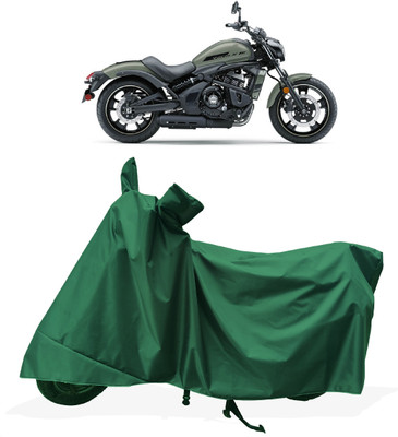 Tricway Two Wheeler Cover for Kawasaki(Vulcan S BS6, Green)