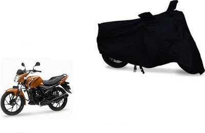 MMSSTAR Waterproof Two Wheeler Cover for Suzuki(Sling, Black)
