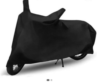 Mdstar Waterproof Two Wheeler Cover for Ampere(302R, Black)