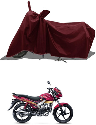 DeepShakshi AUTOMOTIVE Two Wheeler Cover for Mahindra(Centuro Rockstar, Maroon)