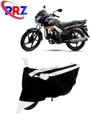 RRZ Waterproof Two Wheeler Cover for Mahindra(Centuro, Black, White)