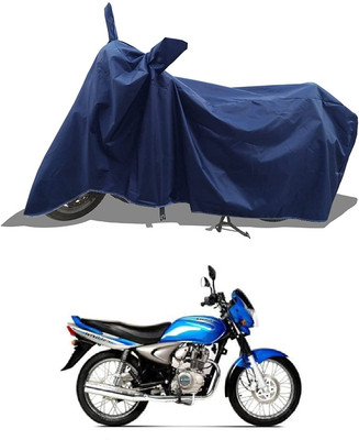 AASHTIK MART Two Wheeler Cover for Bajaj(Wind 125, Blue)