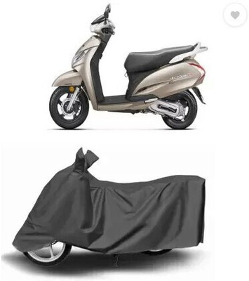 Tritika Waterproof Two Wheeler Cover for Honda(Activa 6G, Grey)