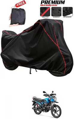 DeepShakshi AUTOMOTIVE Two Wheeler Cover for Hero(Passion Pro TR, Black)