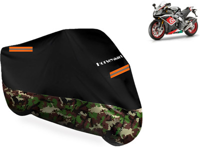 Horseyaart Waterproof Two Wheeler Cover for Aprilia(RSV4, Multicolor)