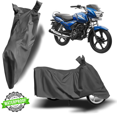 NG Auto Front Waterproof Two Wheeler Cover for TVS(Sport, Grey)