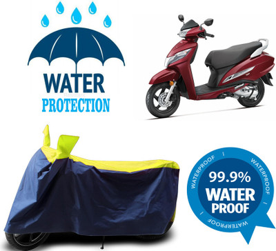 RTS COLLECTIONS Waterproof Two Wheeler Cover for Honda(Activa, Multicolor)