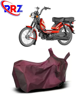 RRZ Waterproof Two Wheeler Cover for TVS(XL 100, Maroon)