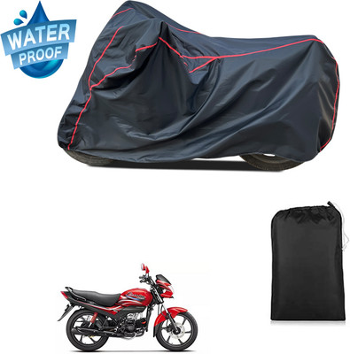 CODOKI Waterproof Two Wheeler Cover for Hero(Passion Plus, Black)