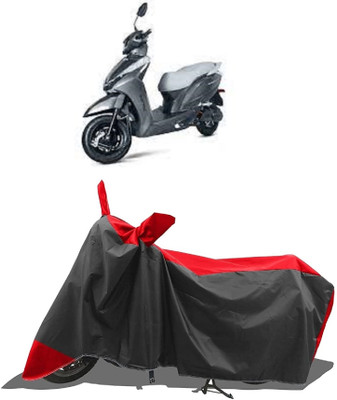 SPECTUS Two Wheeler Cover for Ampere(Magnus Pro, Red)