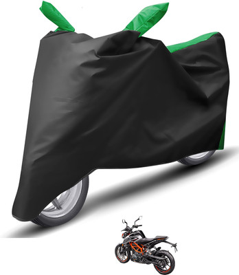 Caronix Waterproof Two Wheeler Cover for KTM(250 Duke, Green)