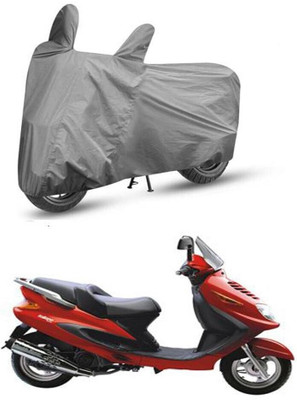 Mdstar Waterproof Two Wheeler Cover for Kinetic(Nova EX, Grey)