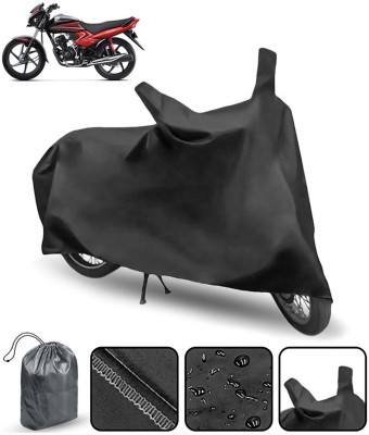 AutoRetail Two Wheeler Cover for Honda(CD 110 Dream, Black)