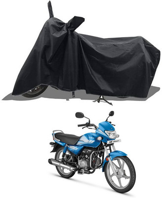PAGORA Waterproof Two Wheeler Cover for Hero(HF Deluxe, Black)