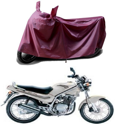 THE REAL ARV Waterproof Two Wheeler Cover for Kinetic(GF 170, Maroon)