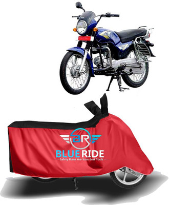 SMDP Waterproof Two Wheeler Cover for Kinetic(Boss, Red)