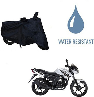 DeepShakshi AUTOMOTIVE Waterproof Two Wheeler Cover for Yamaha(SZ-S, Black)
