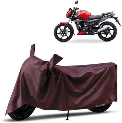 RAAMKM Waterproof Two Wheeler Cover for TVS(Raider, Maroon)