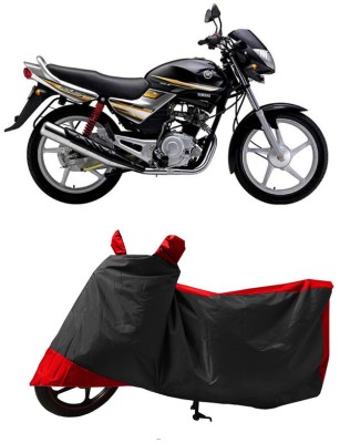 GROFATIK Two Wheeler Cover for Yamaha(Libero, Red)