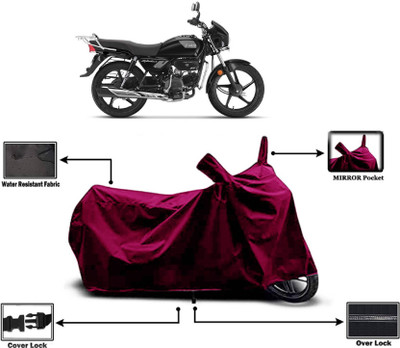 AASHTIK MART Two Wheeler Cover for Hero(MotoCorp Splendor Plus, Maroon)