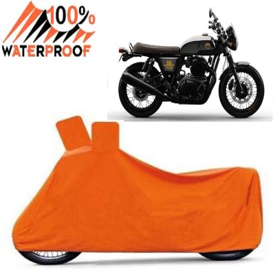 ROYAL AUTO MART Waterproof Two Wheeler Cover for KTM(390 Adventure, Orange)