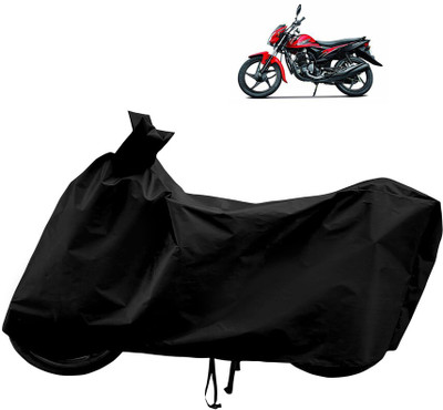 Horseyaart Waterproof Two Wheeler Cover for Suzuki(Hayate, Black)