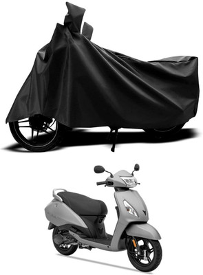 SThanaveX Waterproof Two Wheeler Cover for TVS(Jupiter, Black)